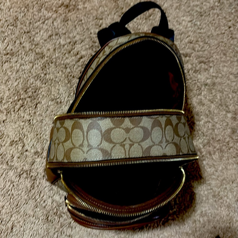 Court Backpack In Signature Canvas - Picture 3 of 5